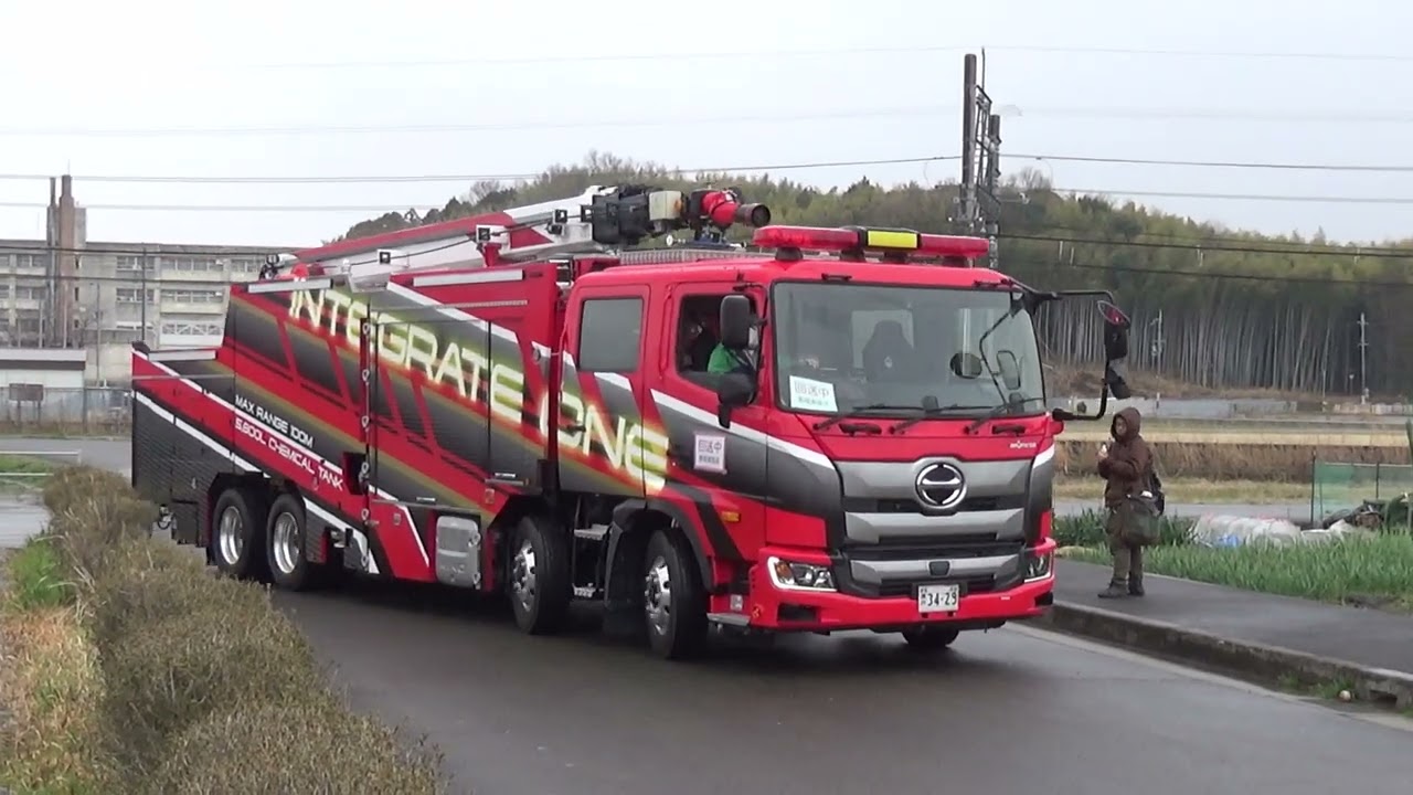 車両撤収【奈良県広域消防組合消防フェス2025】