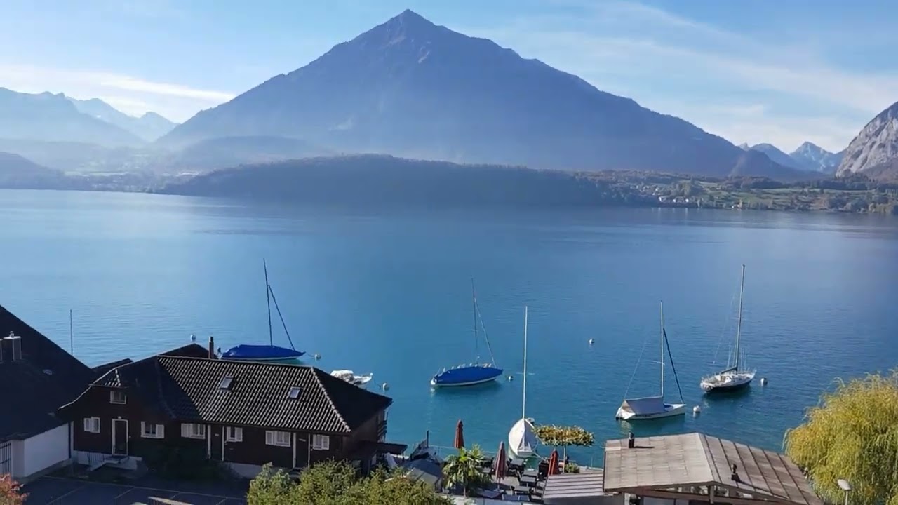 Ausblick Wohnung Gunten