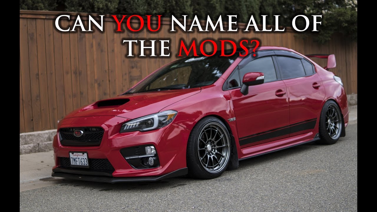 The Cleanest RED Subaru WRX Timeline of 2017!