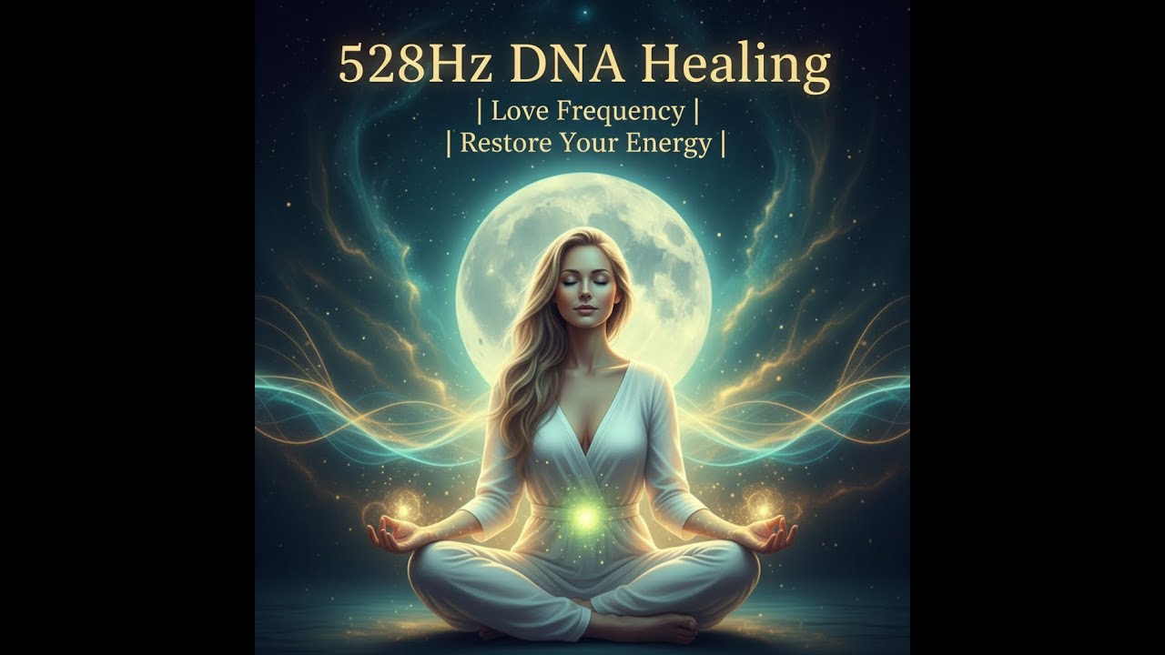 528Hz 💛 Miracle Healing Frequency | DNA Repair & Restore Inner Love Energy