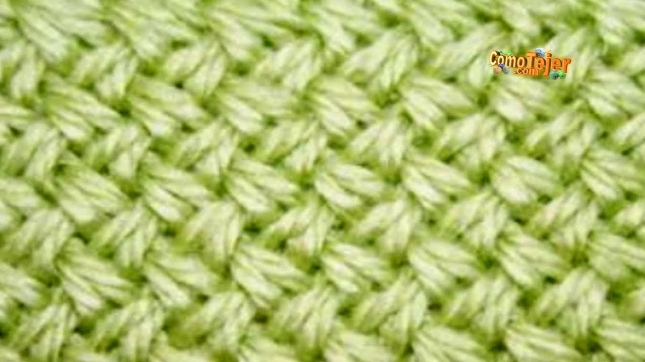 Cómo Tejer Punto SUÉTER-UNISEX - Stitch for Men or Women Sweater - 2 agujas (433)