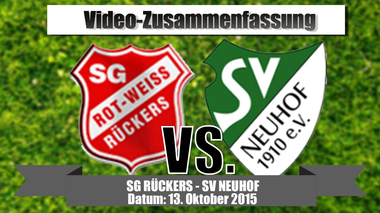 Kreispokal Fulda: SG R&uuml;ckers - SV Neuhof