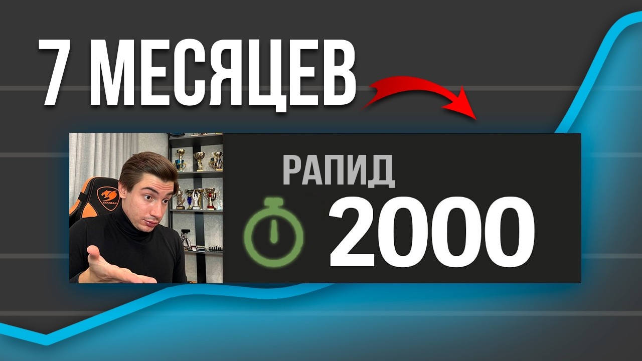 это НЕПРИЯТНО, но зато так ты дойдешь до 2000 ELO