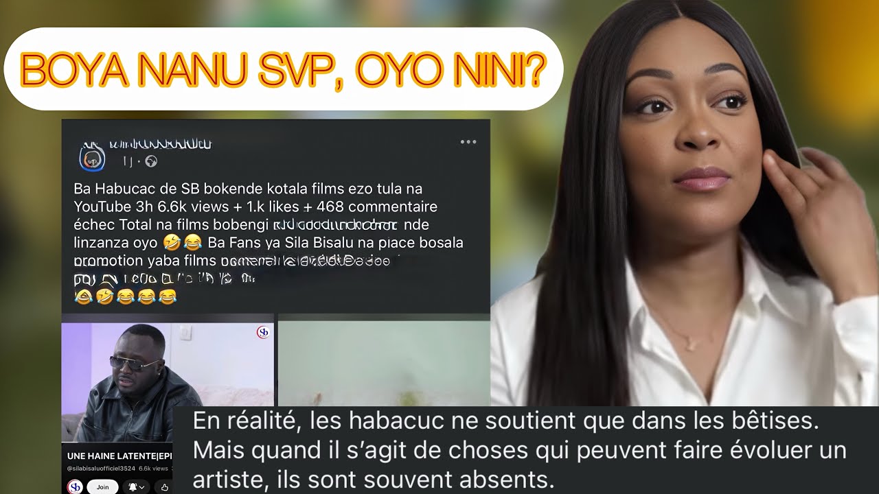 🚨BOZO CRITIQUER SERIE YA SILA EZO TALAMA TE,HORS BOZO LOBELA YANGO PLUS QUE BA SÉRIES OYO EZO TALAMA