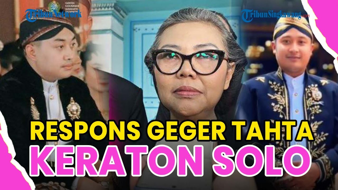 ®️🔴 GKR TIMOER TAHAN TANGIS SAAT RESPONS GEGER TAHTA KERATON SOLO❗SEDIH GUSTI MANGKUBUMI BERKHIANAT