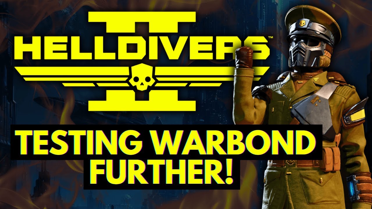 Helldivers 2 New Warbond is Great!