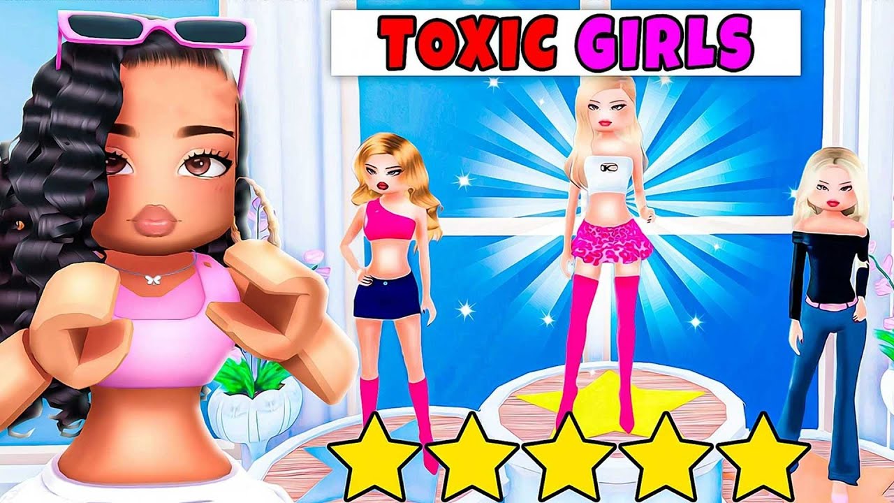I Joined TOXIC BADDIES Dress To Impress Server..