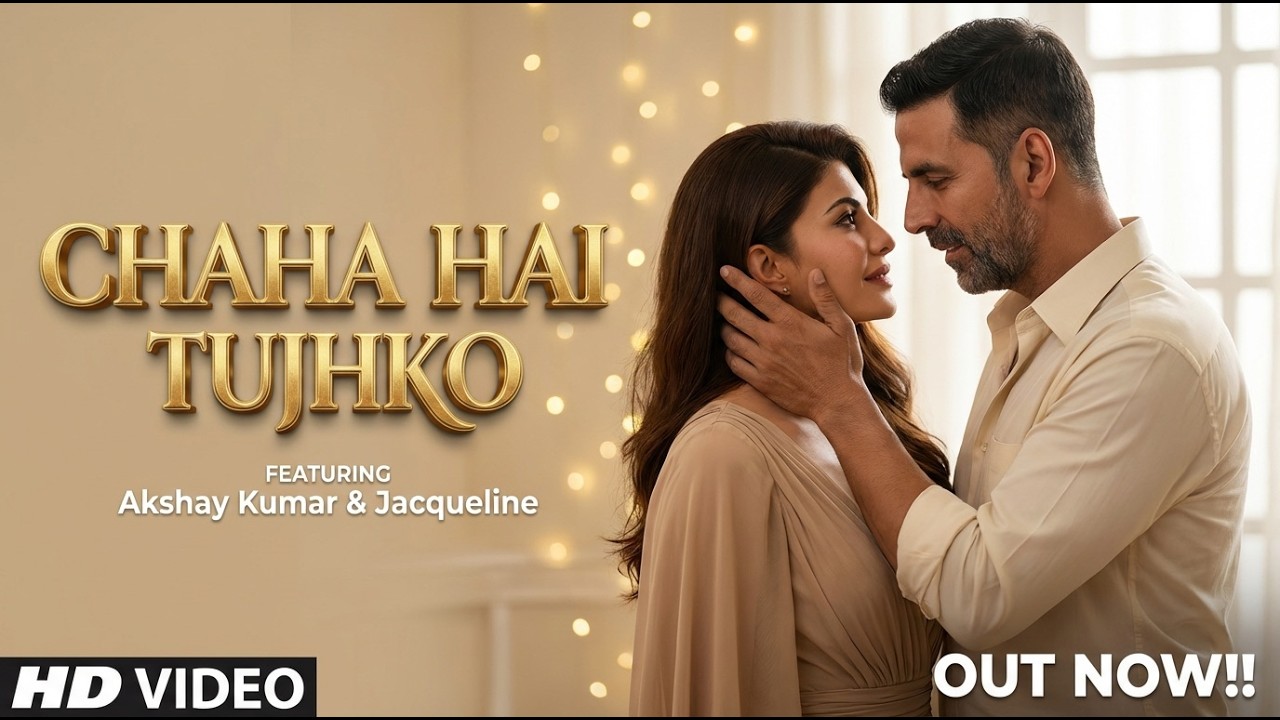 New Song | Chaha Hai Tujhko | New Hindi Song | Akshay Kumar | Jacqueline | New Song 2026 | Romantic