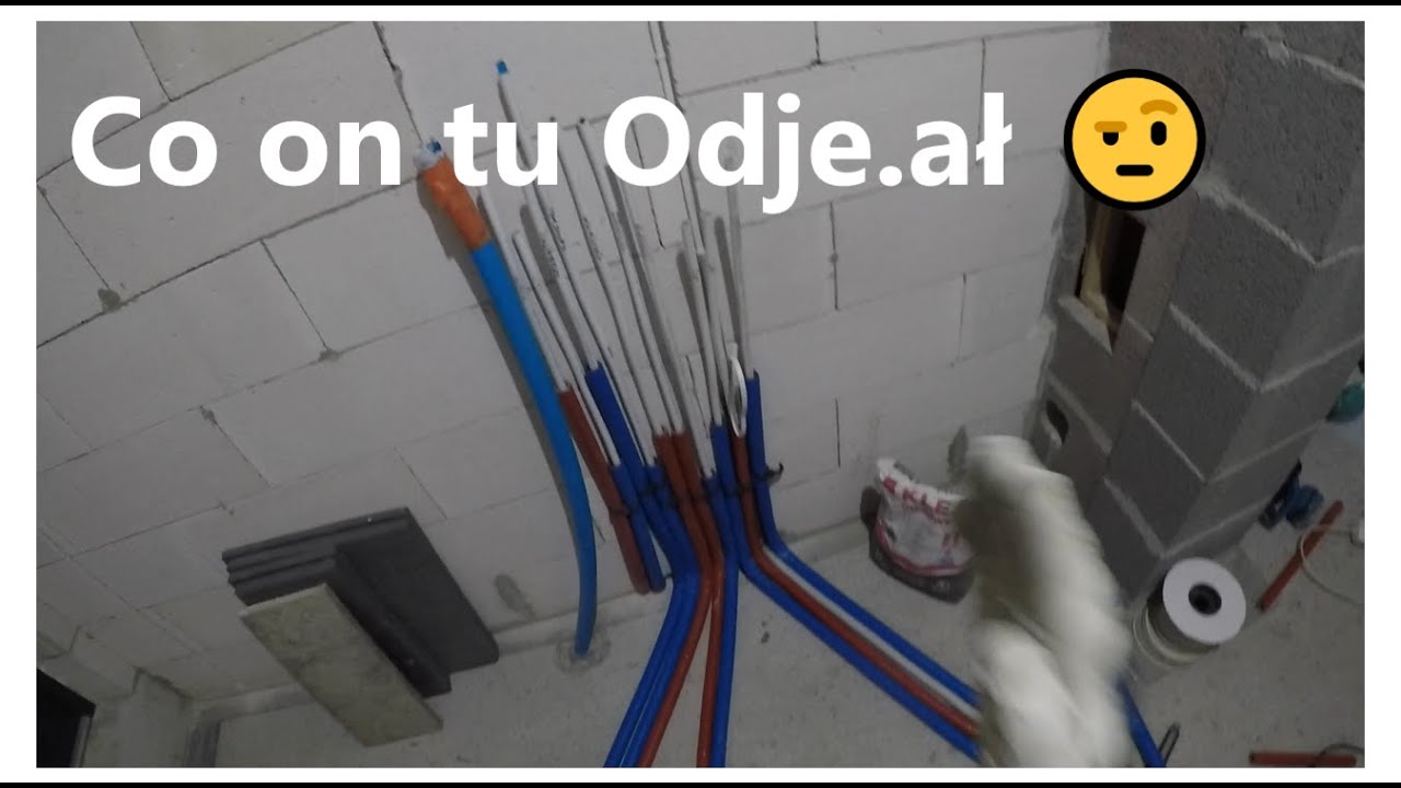 Rozprowadzenie wody w systemie pex ,Na rozdzielaczu...