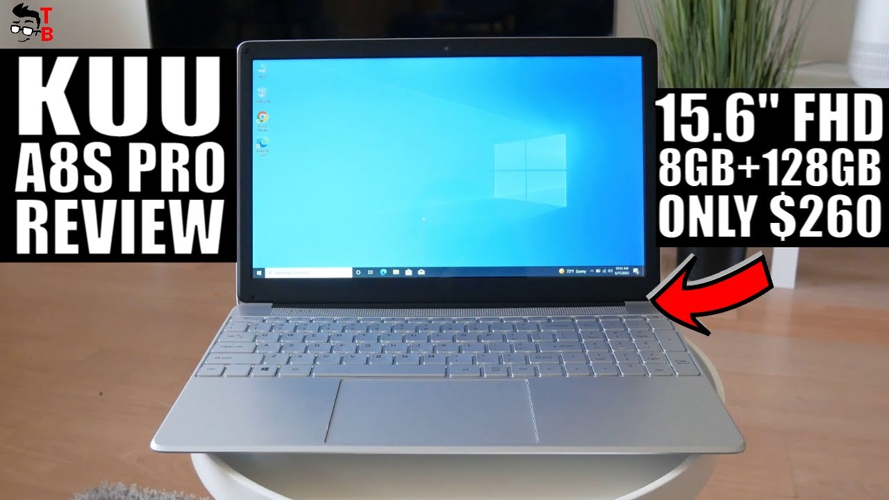 KUU A8S Pro REVIEW: The Office And Student Laptop 2022!