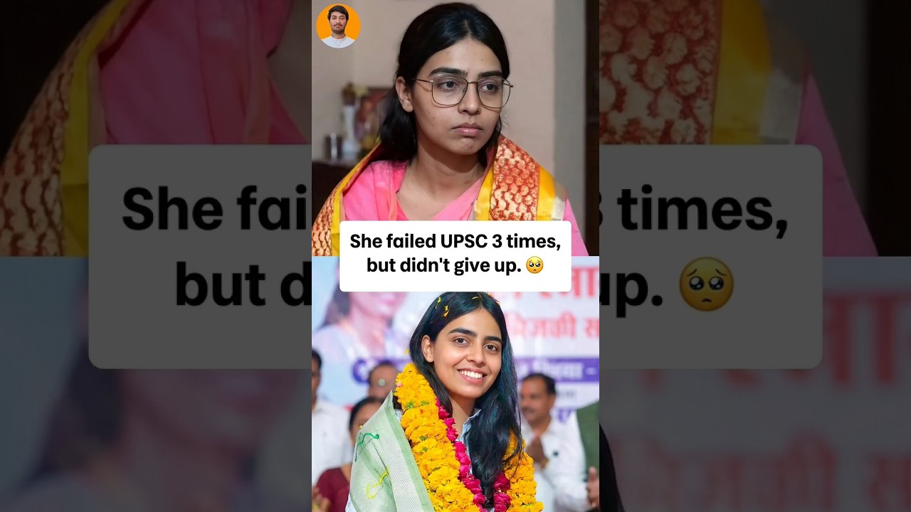 Success Story of Anjali Sondhiya 🌟❤️🥺// #stories #emotional #upsc #motivation #inspiration #ifs