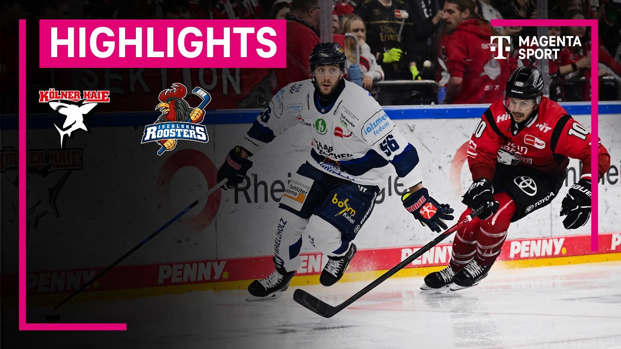 Kölner Haie - Iserlohn Roosters | PENNY DEL | MAGENTA SPORT