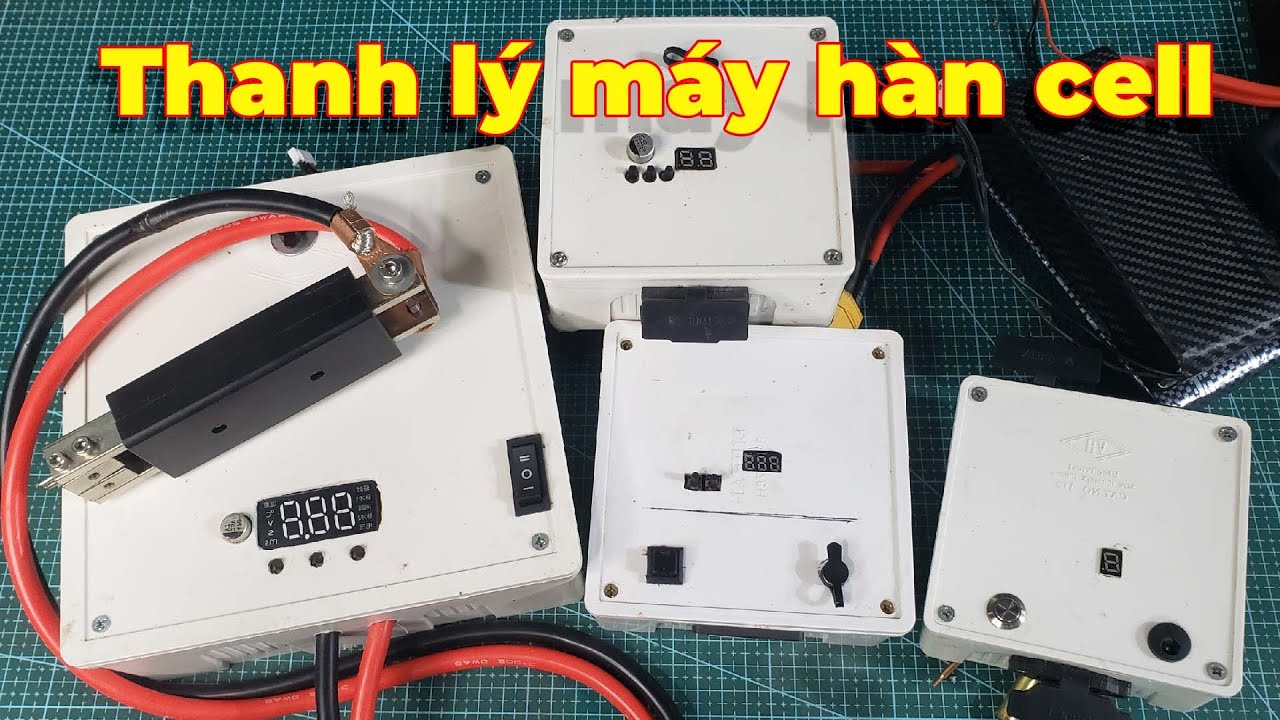 Thanh lý máy hàn cell giá gốc cho ae mê pin!