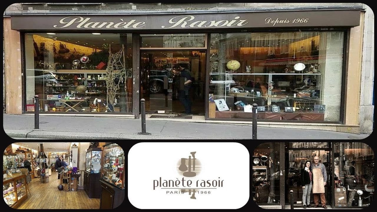 💈 Visite de la boutique PLANÈTE RASOIR - Paris 💈