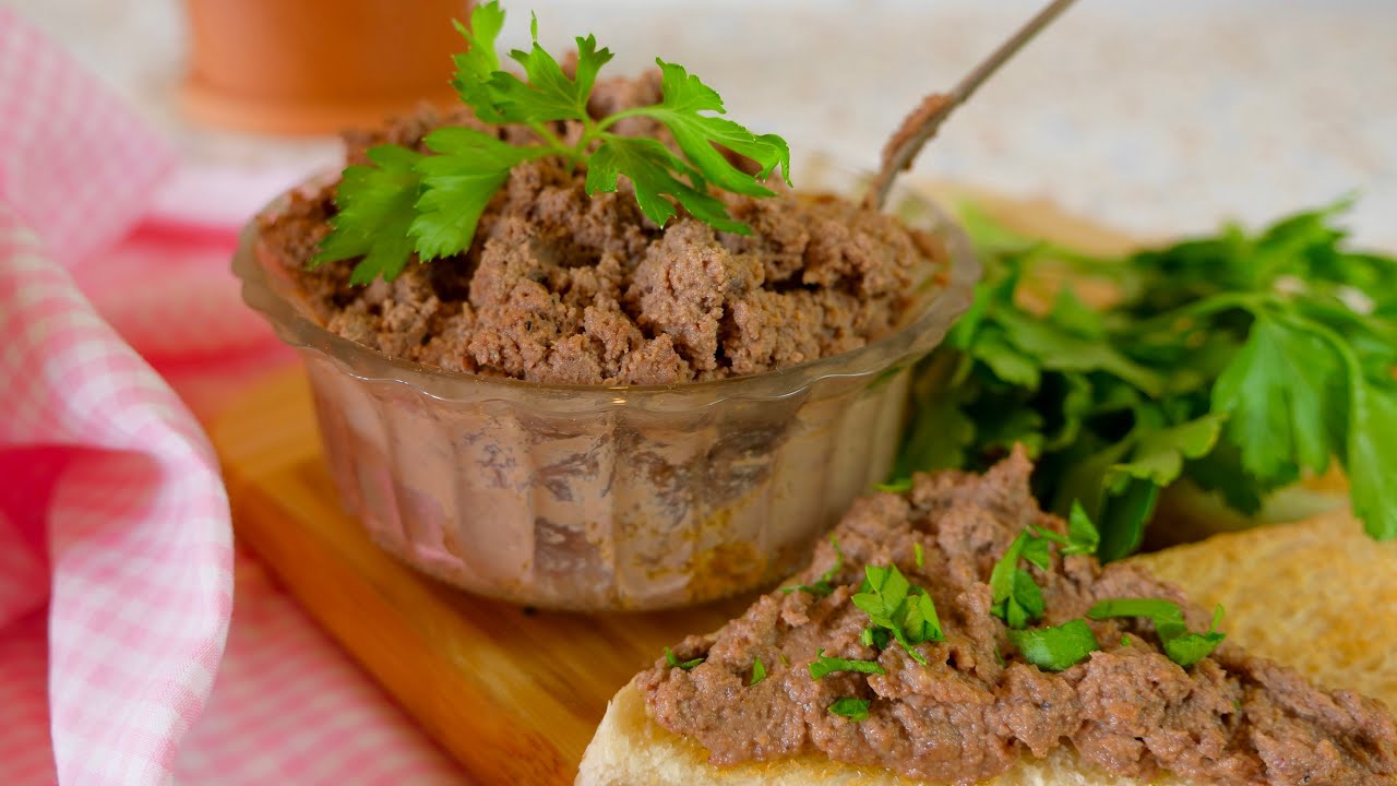 Очень вкусный ПАШТЕТ из Печенки и Куриных сердечек