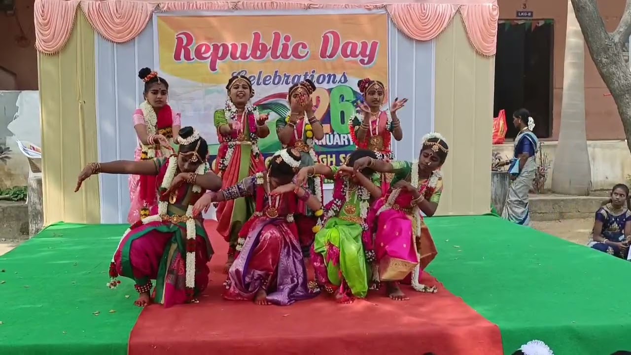 Republic Day dance performance at school