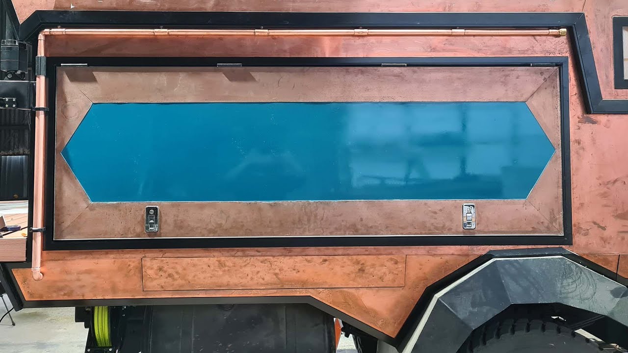 Rain Water Collection System - Expedition Truck Build #26 - DIY 4x4 Extreme RV