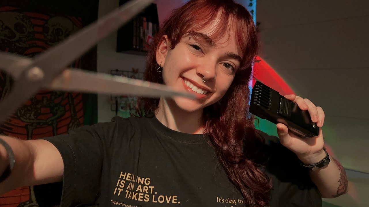 ASMR | Grudou chiclete no seu cabelo, vamos ter que raspar