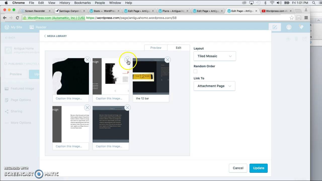 Wordpress.com #5 (webSITE  features)