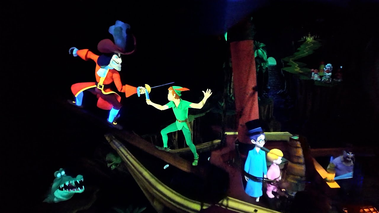[4K] Peter Pan’s Flight at Disneyland Park | POV-60FPS 
