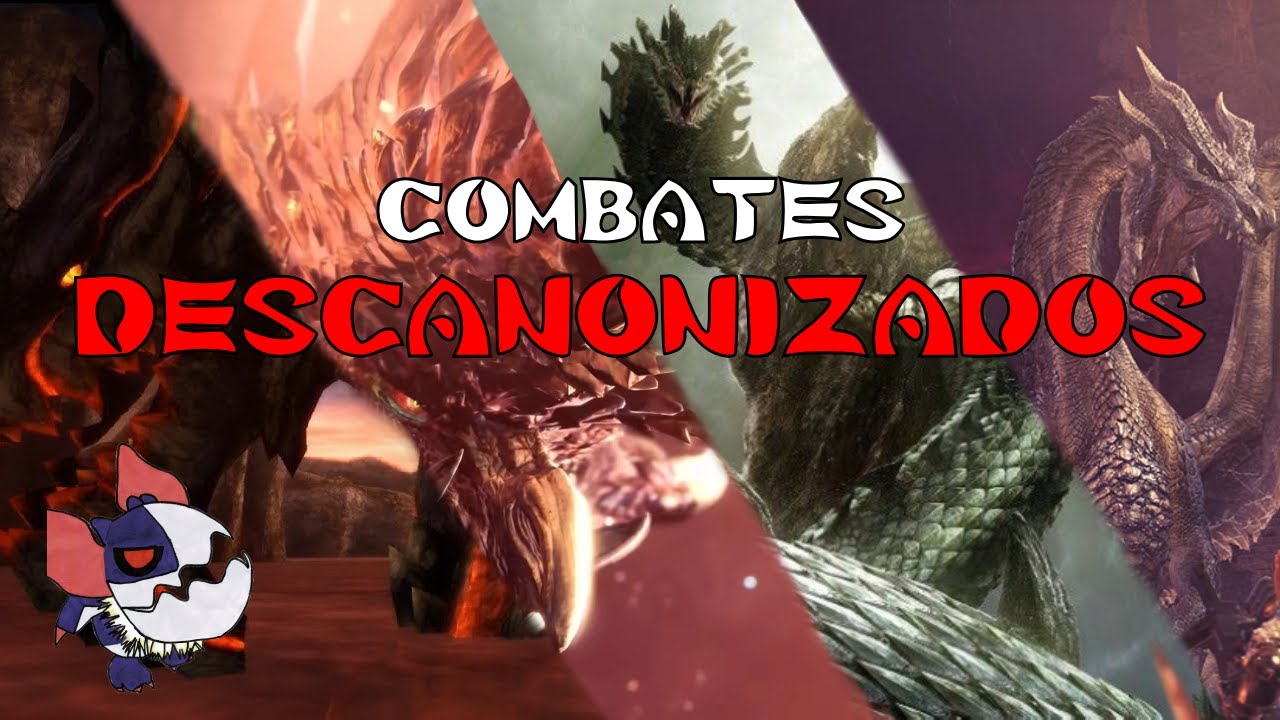 Combates DESCANONIZADOS de los Monstruos Prohibidos ¿COMO Y PORQUE PASO ESTO? // MONSTER HUNTER LORE