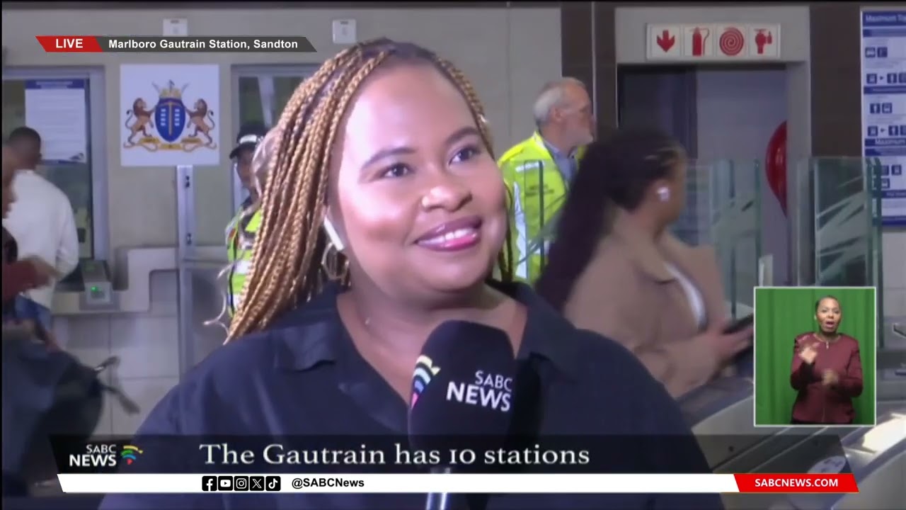 Transport Month I Gautrain a symbol of pride, flagship project for public transportation