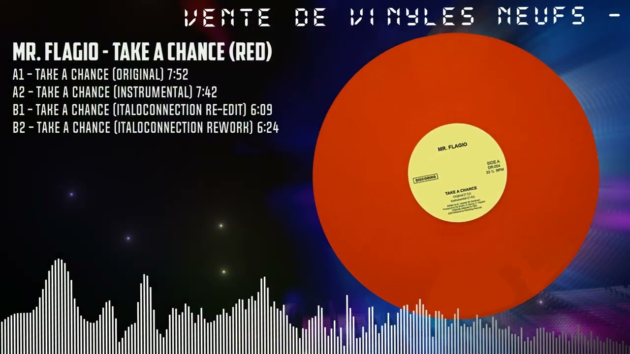 MR. FLAGIO - TAKE A CHANCE (VINYL RED)