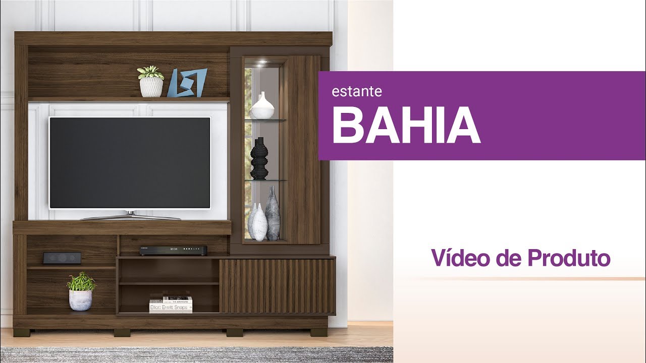 Estante para TV Bahia | Linea Brasil