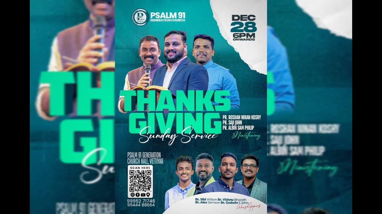 !Sunday Service – Psalm 91 Generation Church (Live)