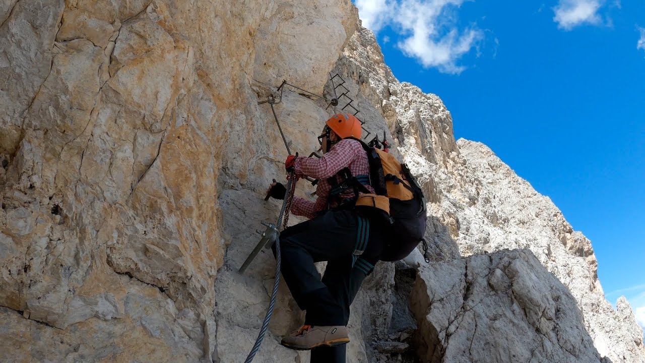 Ferrata Schuster - Sassopiatto - Dolomites