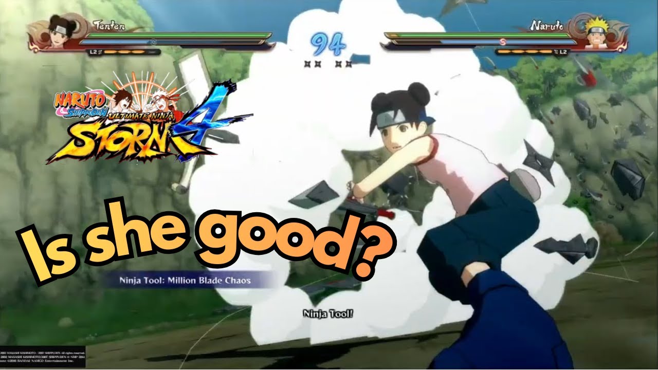 Teen Tenten the weapon master Naruto Storm 4 in 2026