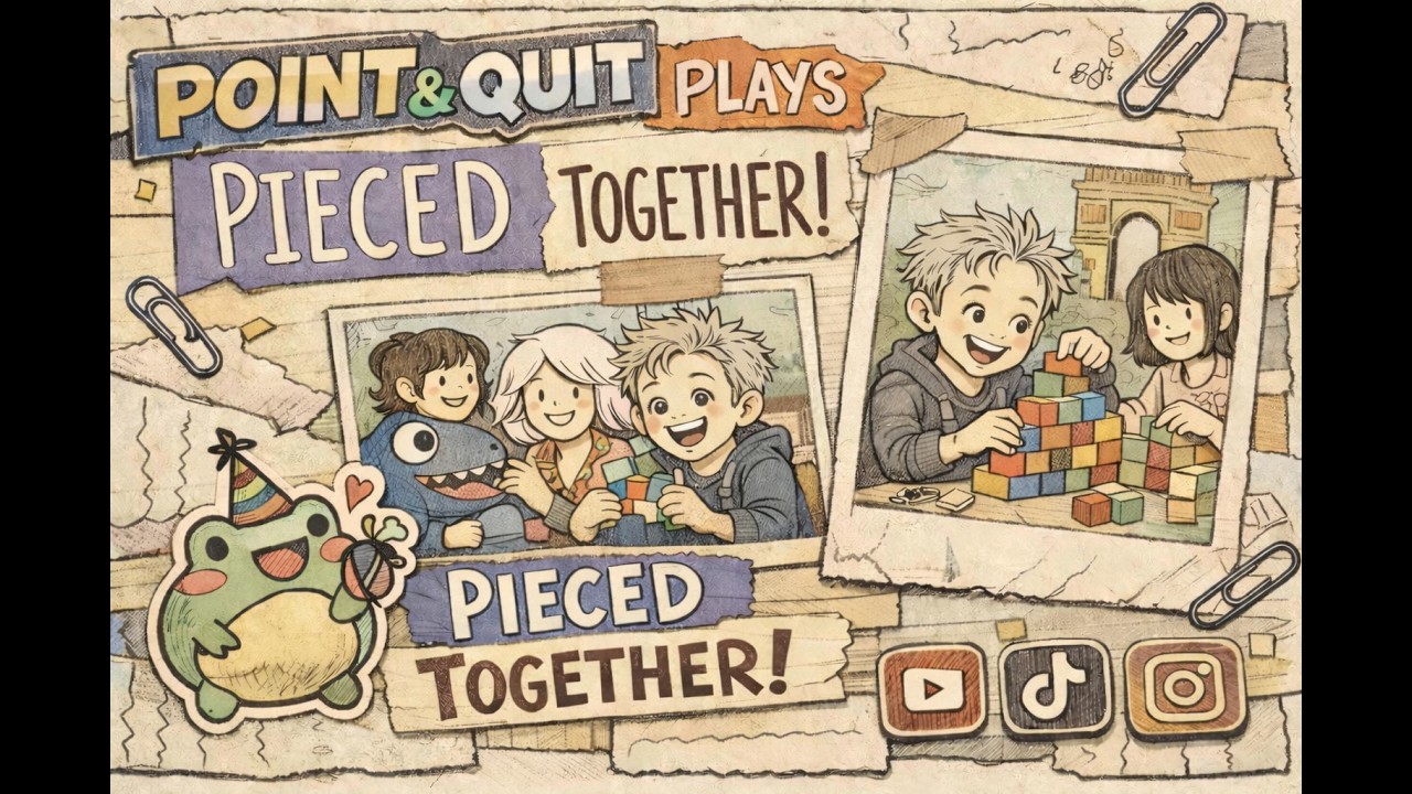 Pieced Together Demo. A Cozy Scrapbooking Game… That Unlocked Some Un-Cozy Memories | Point & Quit