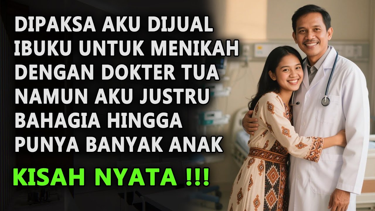 AWALNYA TERPAKSA MENIKAH DENGAN DOKTER TUA AKIBAT DIJUAL IBU TIRI , TERNYATA AKU JUSTRU BAHAGIA..