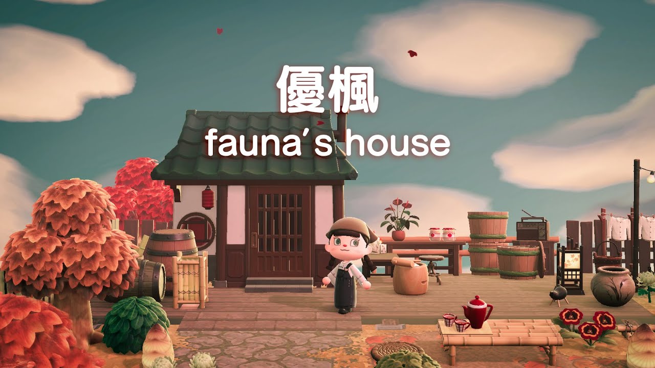 Sweet Fauna's cozy mountain home 🍂  | speed build | Animal Crossing: New Horizons