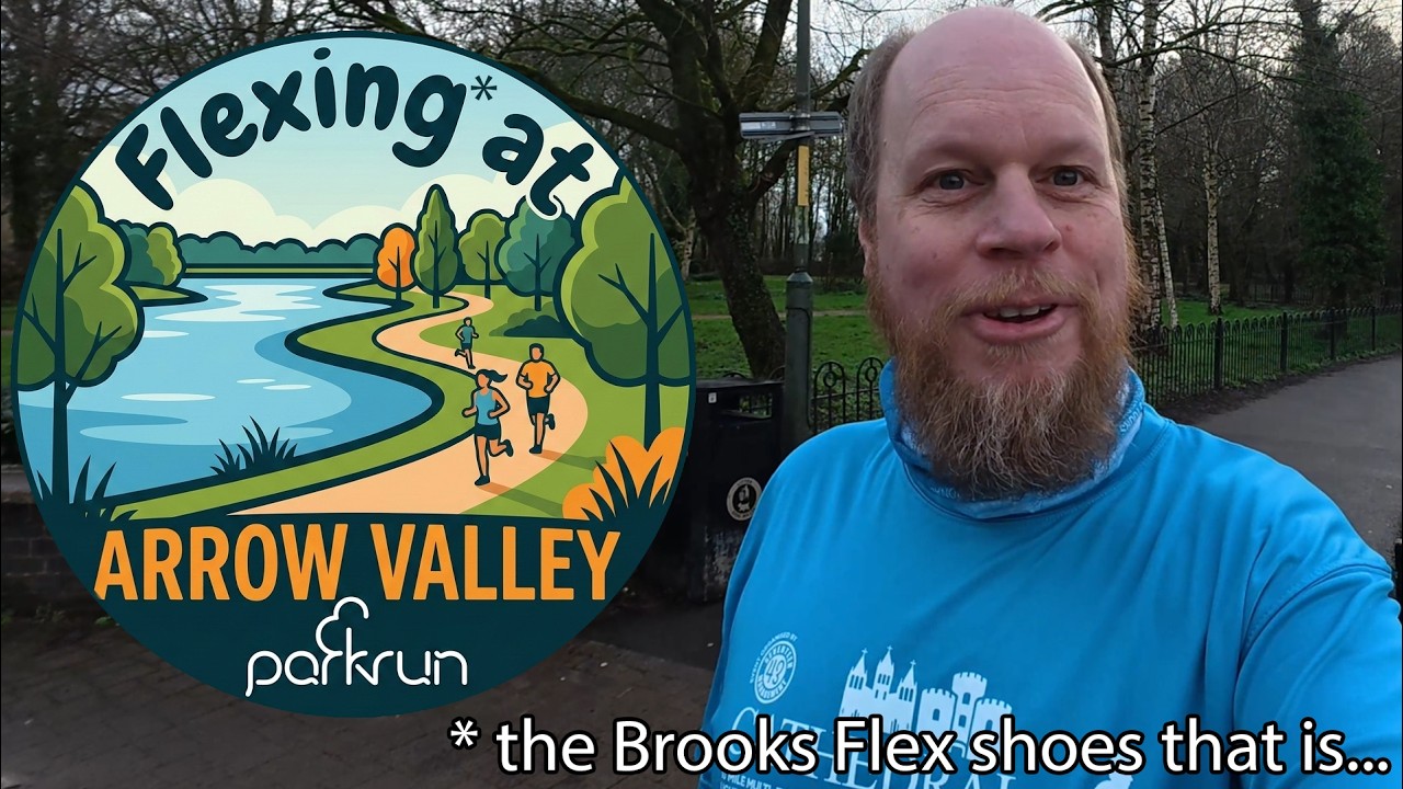 Flexing at Arrow Valley parkrun