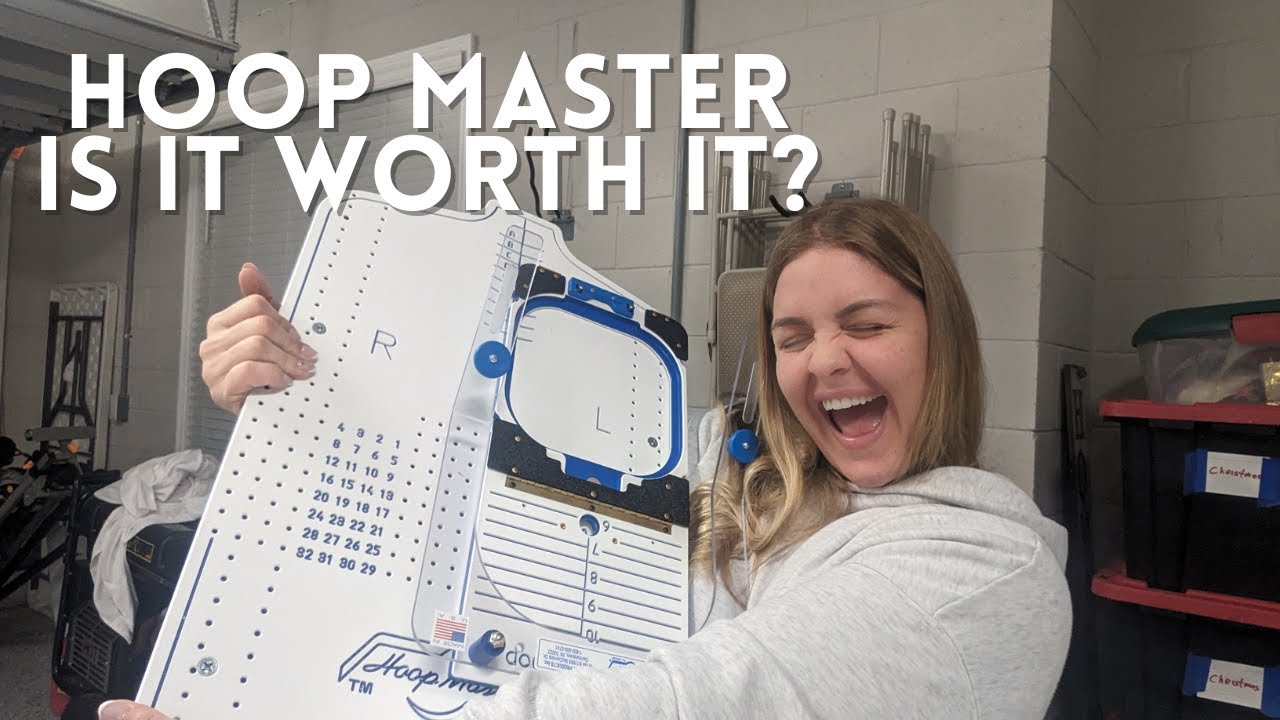HOOP MASTER IS IT WORTH THE MONEY |  EMBROIDERY