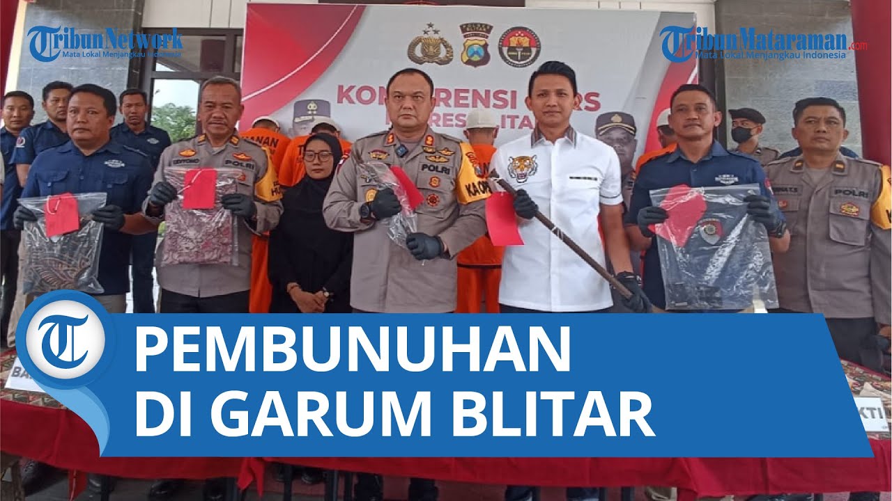 Pembunuhan di Garum Blitar, Pelakunya Ternyata Suami Korban