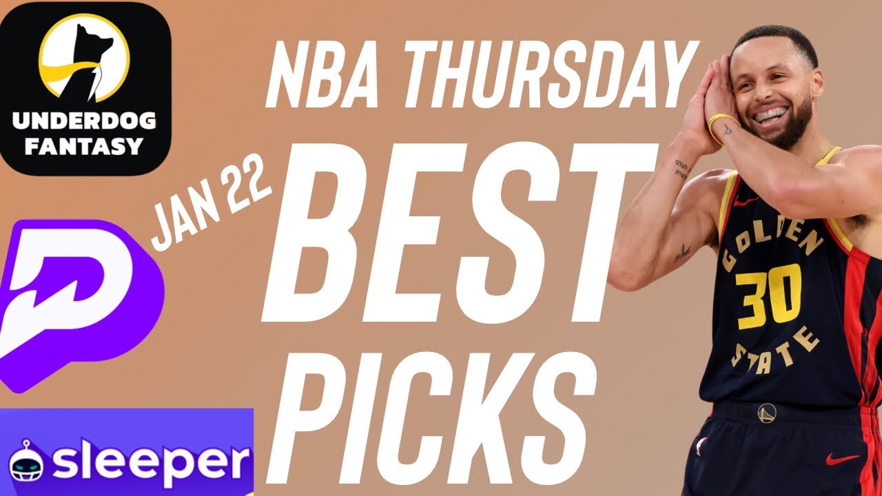 PrizePicks NBA Thursday Best Player Prop Bets 1/22/26 | 5-0 SWEEP 🔥| Best NBA Picks Today