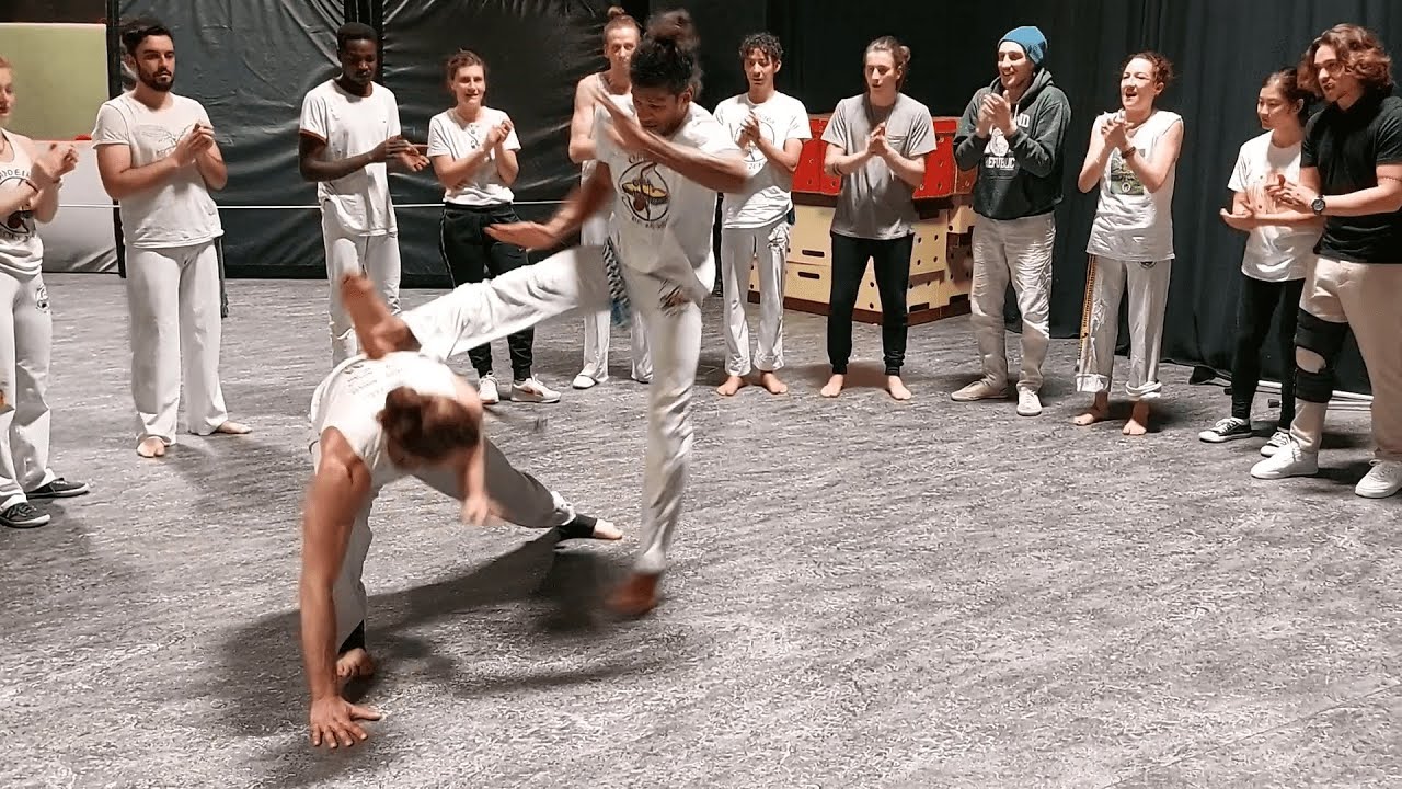 Capoeira Arte Negra Lyon Natal Capoeirando 2023 Roda Finale Dimanche