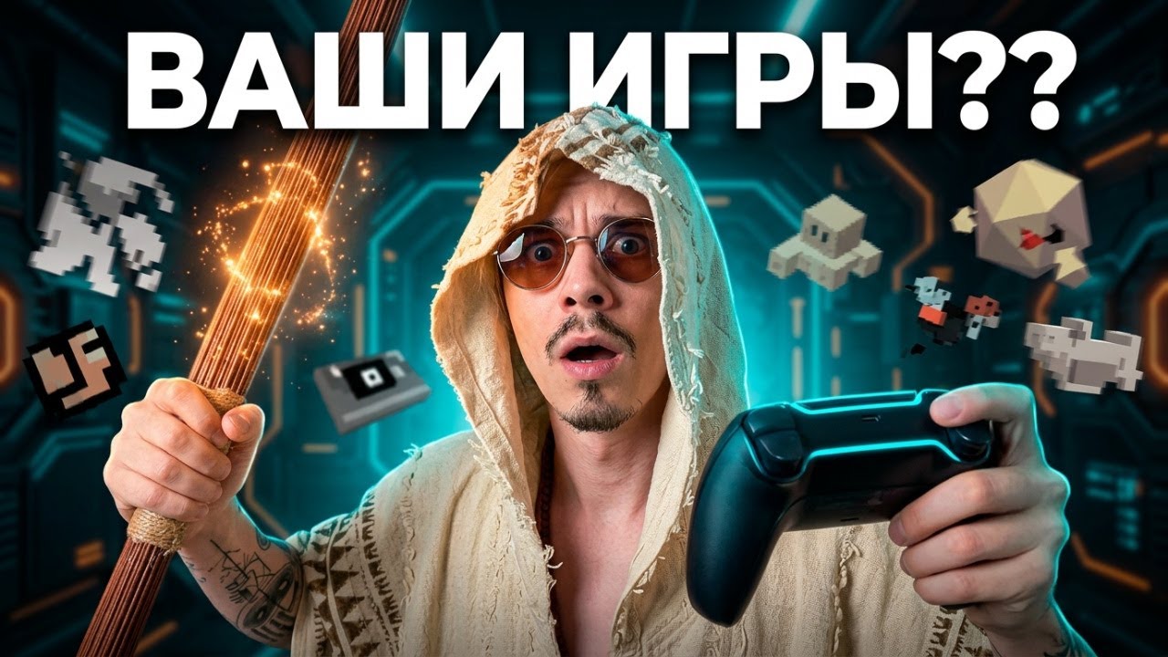 Стрим где играем в игры зрителей