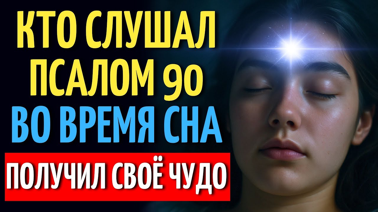 САМАЯ МОГУЩЕСТВЕННАЯ МОЛИТВА ПСАЛМА 90 | ПОЛНАЯ ЗАЩИТА, ПОКА ТЫ СПИШЬ | НОЧНАЯ МОЛИТВА