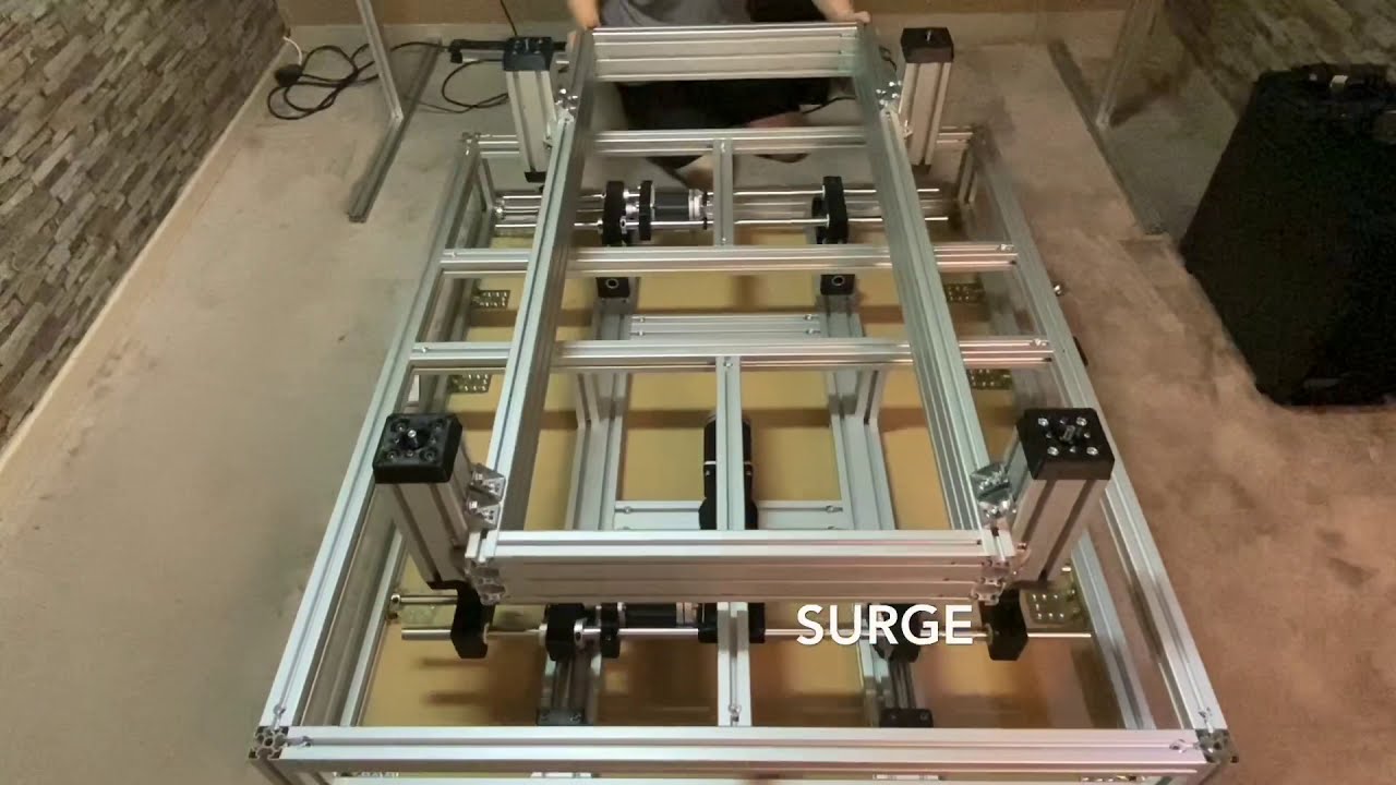 Vorstellung meines neuen Surge - Traction Loss Elementes - neuer High-End Simulator im Bau