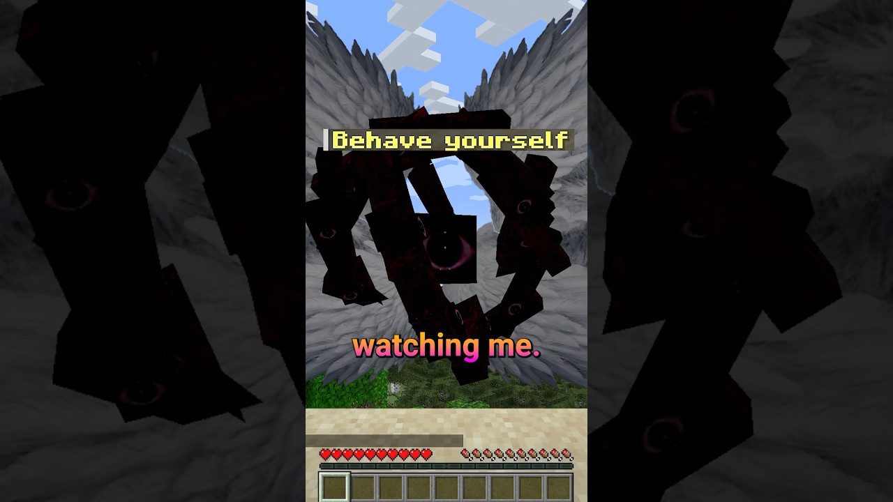 minecraft but GOD IS WATCHING ME!