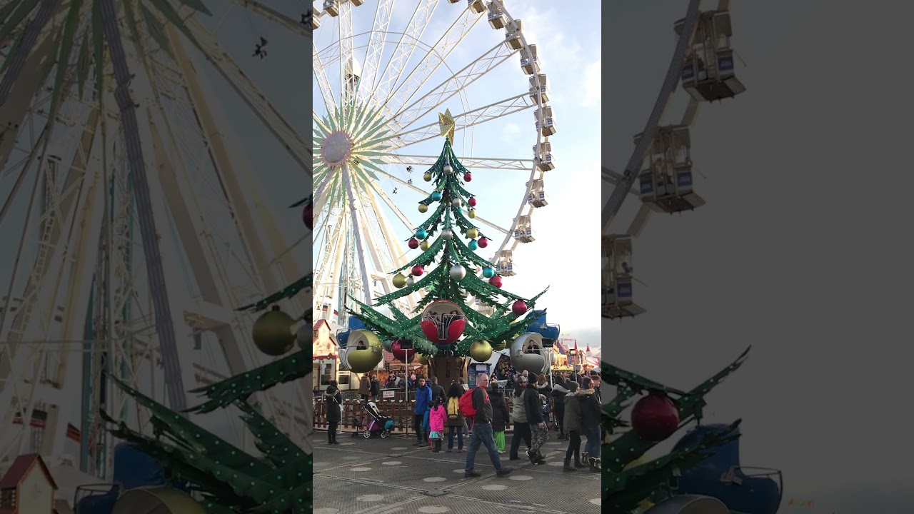 Christmas Tree Ride @ Hyde Park Winter Wonderland 2017 (Offride)