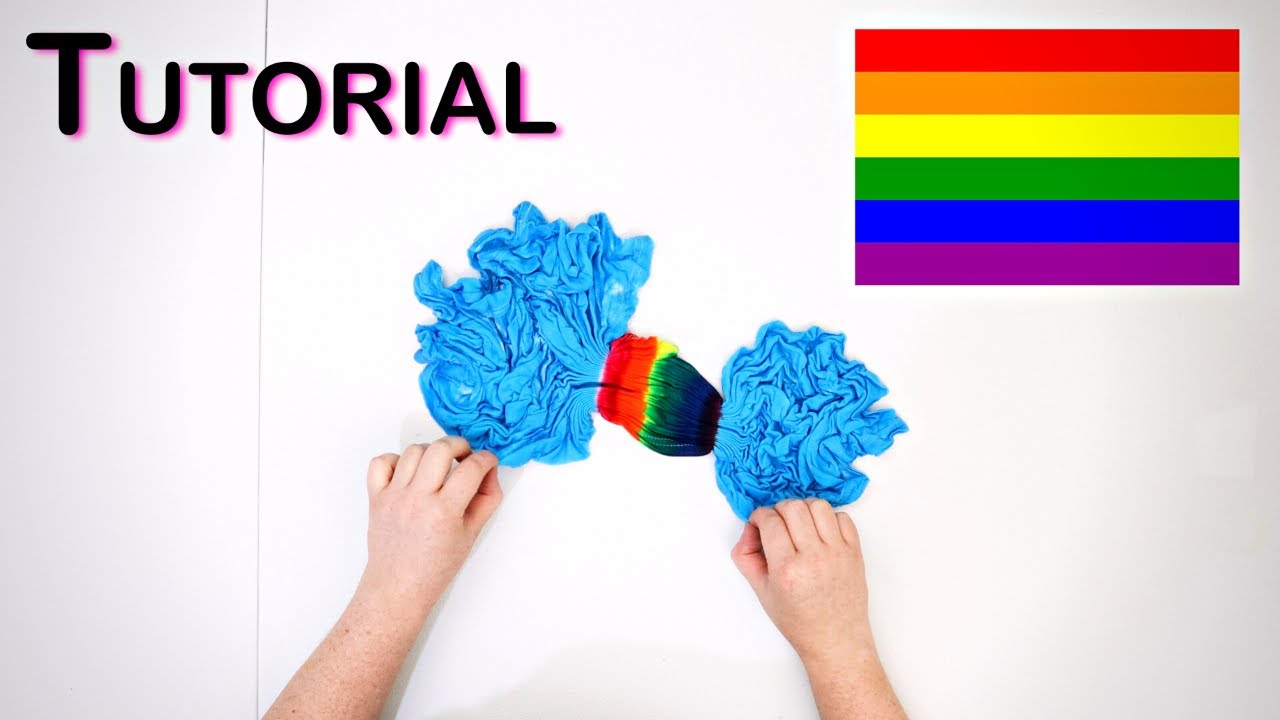 DIY Tie Dye / Rainbow Sky / Perfect for PRIDE!