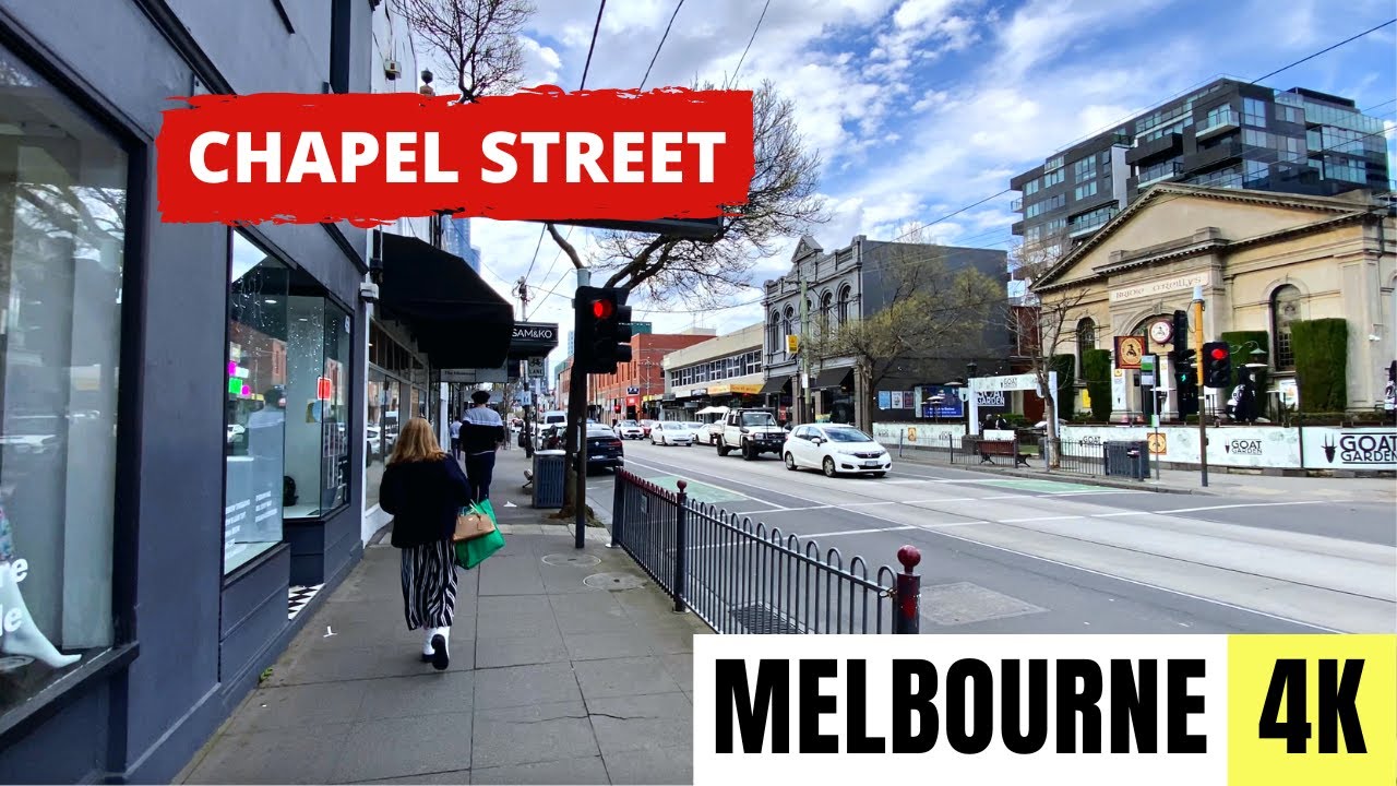 MELBOURNE, AUSTRALIA 🇦🇺 [4K] Chapel Street — Walking Tour