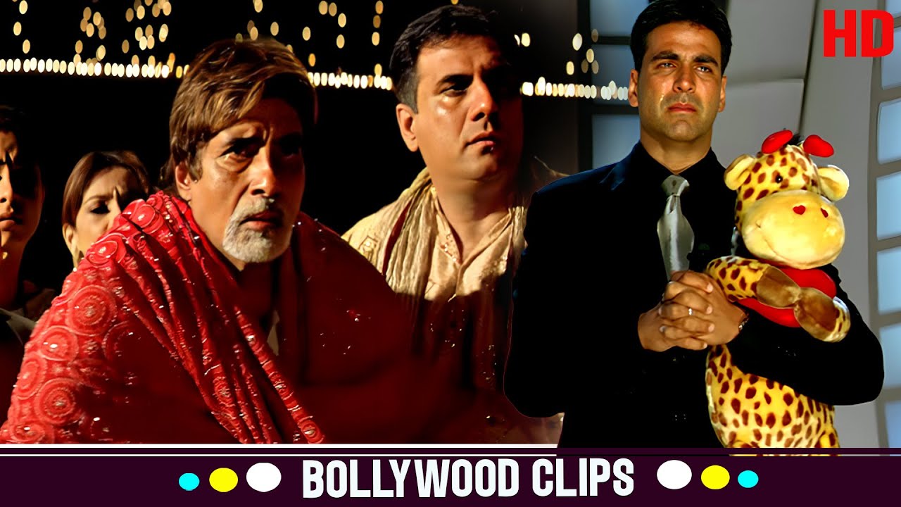 बाबूजी का नालायक बेटा कैसे लायक बने | Amitabh Bachchan, Akshay Kumar | Waqt Climax Scene