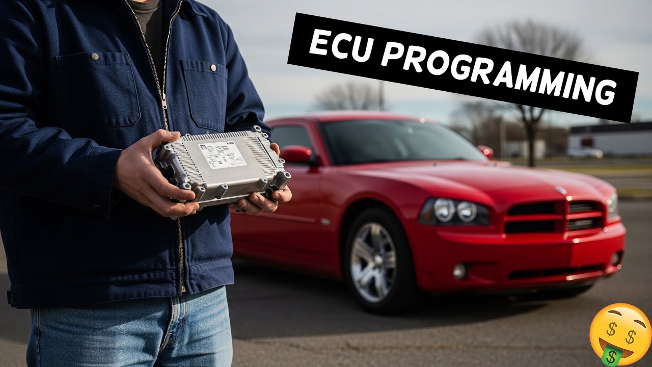 How to Program a New Engine Computer (ECU/PCM) on a Dodge Charger, Magnum, Chrysler 300