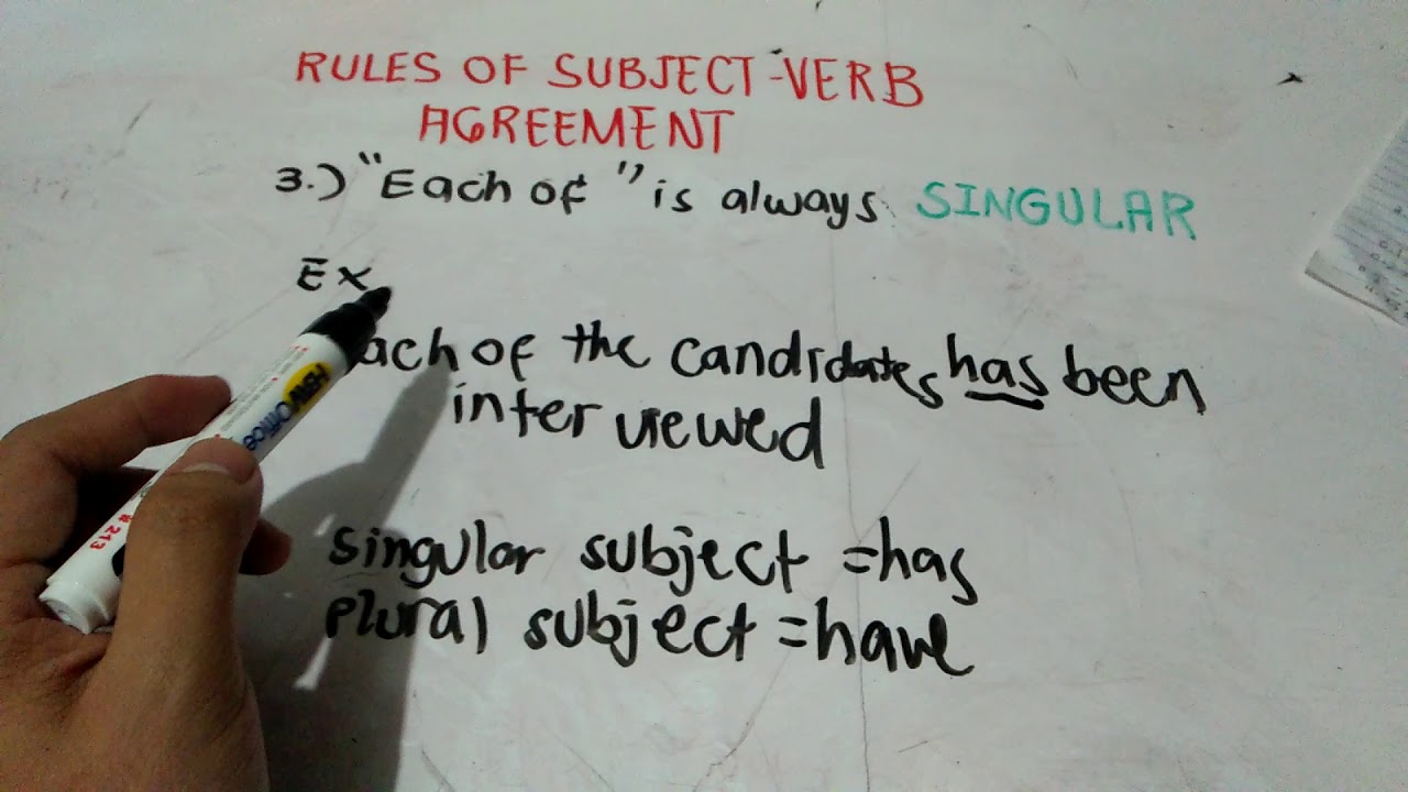 SUBJECT-VERB AGREEMENT PART 1-CIVIL SERVICE EXAM REVIEWER