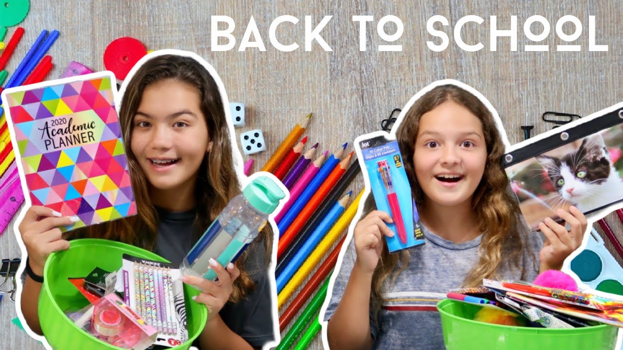 BACK TO SCHOOL SUPPLIES * SCAVENGER HUNT * |SISTER FOREVER